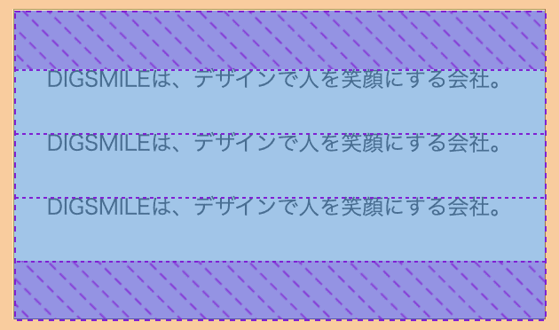 marginでline-height調整