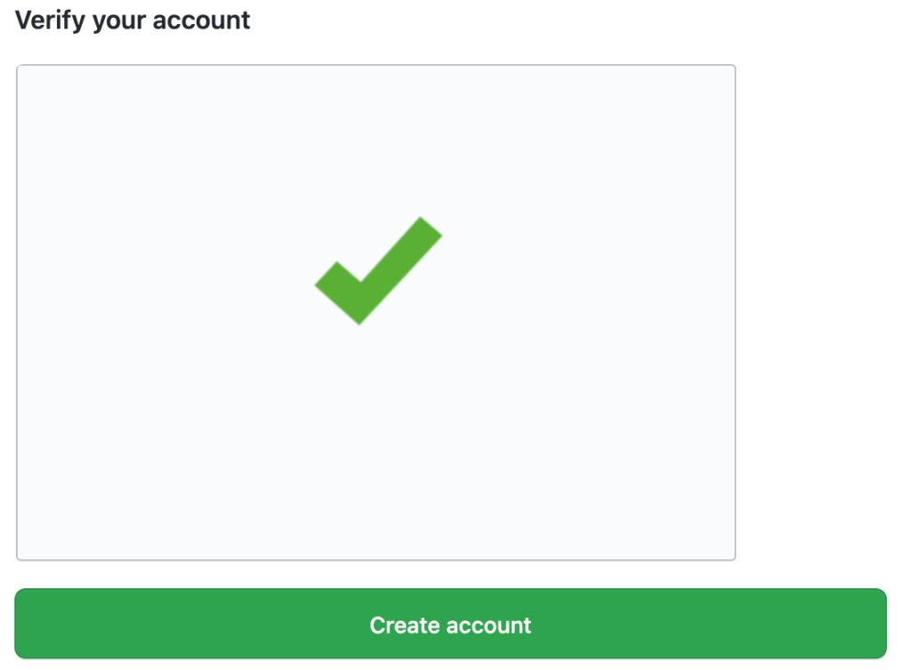 Create account