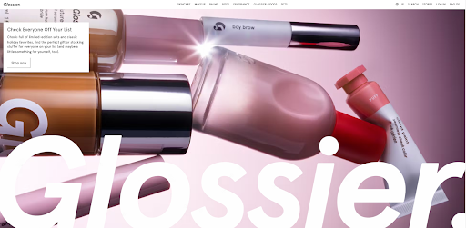 4.Glossier